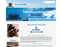 Tablet Screenshot of loudspeakerstands.com